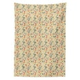 thumbnail image 3 of Ambesonne Floral Tablecloth Rectangular Table Cover, Hand Drawn Style Growth, 60"x84", Multicolor, 3 of 4
