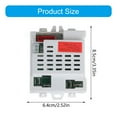 thumbnail image 3 of Electric Vehicle Control Module Receiver Motherboard 12V Replacement Part for Truck Controller Ride On Toy, 3 of 9