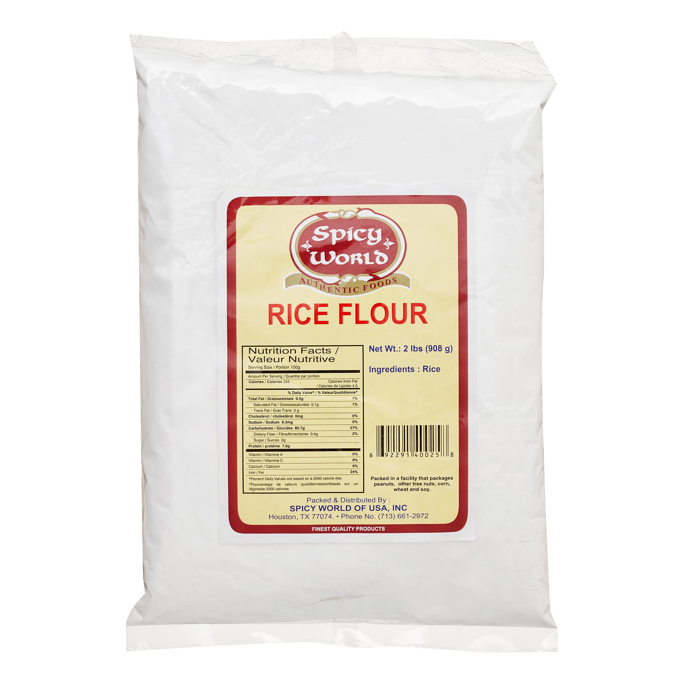 Spicy World Rice Flour, 2 Lb