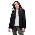 thumbnail image 2 of Free Country Women's Rain Away Anorak Rain Jacket Black XL, 2 of 4
