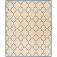 thumbnail image 4 of SAFAVIEH Beach House Nick Indoor/Outdoor Area Rug Cream/Blue, 5'3" x 7'6", 4 of 10