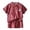 j35-Wine, variant on LIIPEE Summer Outfits For Boys Casual Solid Color Ripped Hole Short Sleeve Tees And Shorts 2 Piece Set Kids Breathable Comfortable Fashion Outfit Sets,7-8 Years