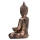 thumbnail image 5 of Estatua De Buda Color Cobre Resina Duradera Multiusos Estable Tamaño Adecuado Candelabro De Buda Estatua De Buda para El Hogar, Decoración del Patio Decoración De Meditación, 5 of 5