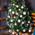 thumbnail image 2 of C Hand Painted Christmas Balls Set 46 Pieces For Tree Decorations And Festive Home Decor, 2 of 6