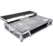 XS-XDJXZ WLT Flight Case for Pioneer DJ XDJ-XZ With Glide Sliding Laptop Shelf and Wheels
