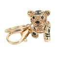 thumbnail image 3 of Tiger Keychain, Gifts Rhinestone Keychain  For Modern Women Champagne, 3 of 8