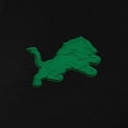 thumbnail image 4 of Women's-Antigua  Black Detroit Lions St. Patrick's Day Intent Quarter-Zip Pullover, 4 of 4
