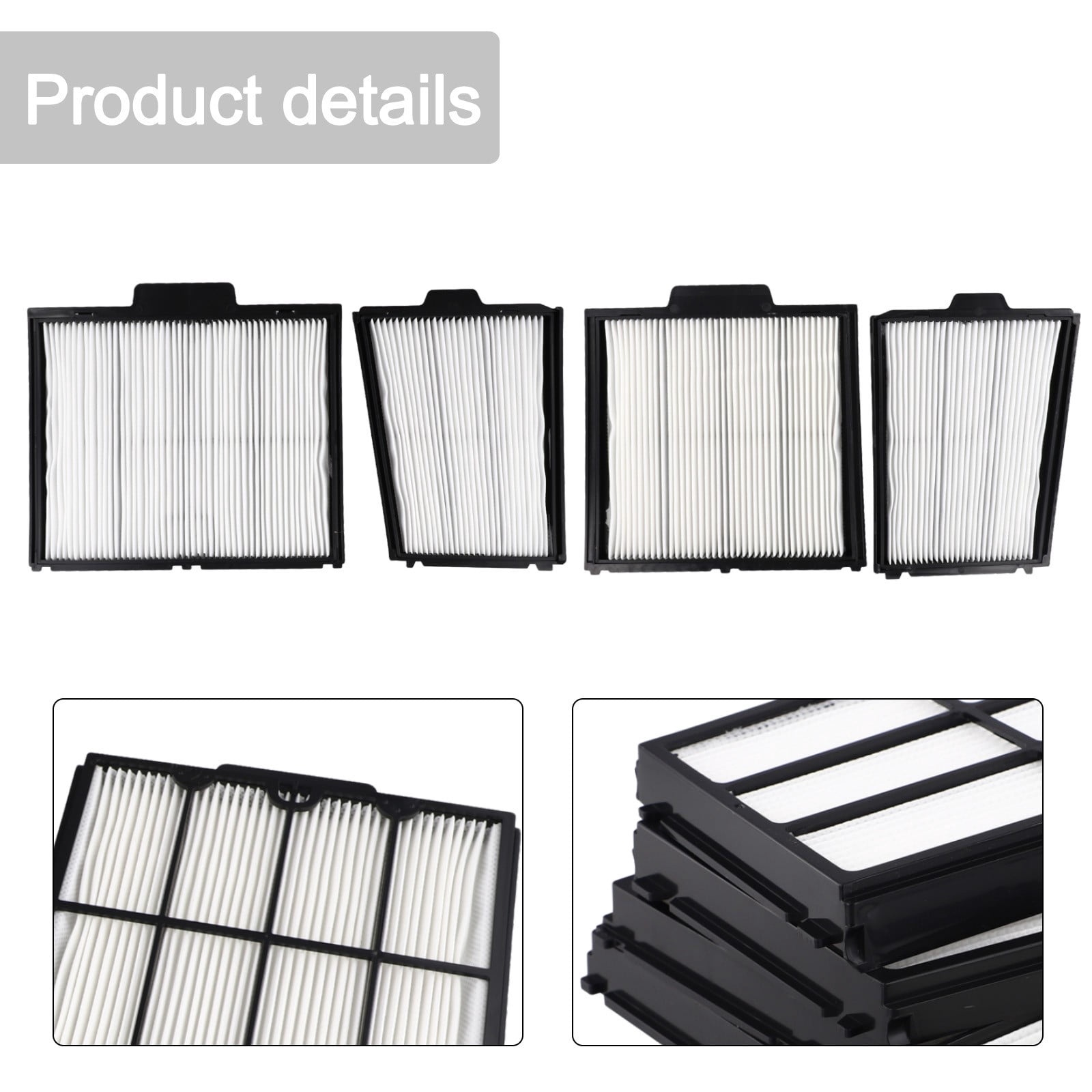 4pcs Filter Panel 9991467-R4 for Active 20 for Explorer E30 Robotic Pool Cleaner Smile Home