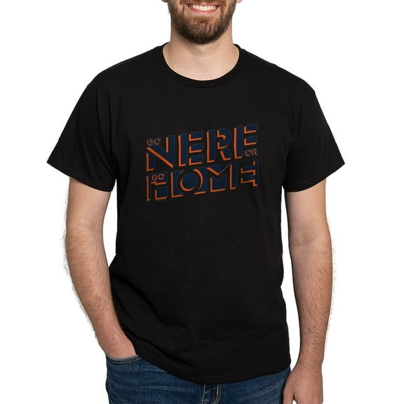 CafePress - Go Nerf Or Go Home T Shirt - Men's Classic Graphic Cotton T-Shirt