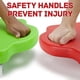 thumbnail image 5 of Patinete grande de 16" para clase de gimnasia con asas de seguridadRojo WD.WDQZL Hogar, 5 of 6