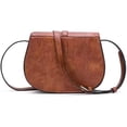 thumbnail image 3 of LHSHID Shoulder Bag for Women Leather Crossbody Purse Retro Satchel Handbag Lightweight Pocketbook, 3 of 6