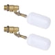 thumbnail image 1 of 1/2 Inch Float Valve Auto Shutoff for Water Tank Pond Livestock Automatic Fill Valve Brass Construction, 1 of 5