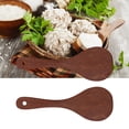thumbnail image 4 of Rice Serving Spoon, Wooden Heat Resistant  Rice Paddle Durable  For Mixing And Serving Rice Round Mouth,Bevel, 4 of 8