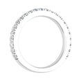 thumbnail image 2 of 1/2 Carat Round Diamond Wedding Band Ring in 14K White Gold (Ring Size 10.5), 2 of 6