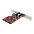 thumbnail image 3 of StarTech.com PCIe USB 3.1 Card, 2x USB C 3.1 Gen 2 10Gbps, PCIe Gen 3 x4, ASM3142 Chipset, USB Type-C PCI Express Card, 2-Port USB 3.2 Gen 2x1 Expansion Add-On Card, Windows, macOS, Linux - Full/Low-Profile - USB adapter - PCIe 3.0 x4 low profile - USB-C 3.1 Gen 2 x 2 - for P/N: S252BU313R, 3 of 5