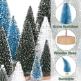 thumbnail image 2 of Decoraciones navideñas Waipfaru, cepillos azules para botellas, 21 unidades, 2 of 7