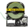 thumbnail image 4 of Epson LABELWORKS 218IBYPX - Black on Yellow PET Label Maker Tape, Strong Adhesive - 3/4" (18MM) Wide, 30 ft, 4 of 5