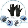 thumbnail image 3 of 1 Pair USB Heated Cycling Gloves Warm Touchscreen Anti-slip Waterproof Cold Weather Winter Men Women Outdoor Motorcycle Electric Heating Gloves, 3 of 8