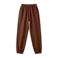 thumbnail image 4 of JOANKDMI Athletic Pants for Women Joggers Comfy Elastic Waistband Slim Tapered Fit with Deep Side Pockets Cuffed Ankle Soft French Terry for Gym Running Track Pants, 4 of 7