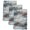 Navy, Brown, Gray, variant on Vintage Abstract Kitchen Towels Set of 4, Minimalist Texture Art Black Gray Absorbent Dish Towels for Kitchen, Microfiber Hand Towel, Quick Drying Tea Towel for Cleaning Decorative Dishcloths