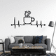 thumbnail image 2 of Cuadro Decorativo de Metal con Diseño taza de cafe Chico, 2 of 4