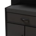thumbnail image 3 of Baxton Studio Tannis Microwave Stand in Dark Grey, 3 of 11