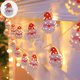 thumbnail image 1 of Luces de Cadena Festivas, Figuras de Hierro Decorativas, Adornos Navideños con LED, 1.5m, para Decoración de Fiestas, 1 of 7