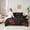 Red Black, variant on Castle Fairy Teens Flower Rose Bedding Comforter Set 7-Piece,Chic Floral Blossoms King Bedding Sets,Vintage Aesthetic Ultra Soft Bed Sheets,Ultra Soft Home Decor,Reversible