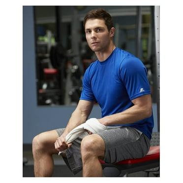 Russell Athletic Men Crewneck Short Sleeve athletic shirts