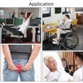 thumbnail image 4 of 1 Pack Flocking Inflatable Air Cushion,Round Waffle Cushion,Anti-Decubitus Seat Cushion with Pump,Breathable Chair Pad,Portable Backrest,Butt Cushion,for Daily Use Dark Blue, 4 of 7
