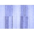 thumbnail image 1 of Ahgly Company Machine Washable Indoor Rectangle Solid Blue Modern Area Rugs, 8' x 12', 1 of 4