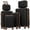 Black Brown, variant on Euroco 6 Piece Luggage Sets,Hardshell ABS Suitcases with 8 Spinner Wheels, TSA Lock & Side Hooks,Lightweight Durable Carry-On & Checked Luggage for Family Trips,Black Brown