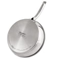 thumbnail image 5 of BergHOFF Belly Shape 4pc 18/10 Stainless Steel Skillet & Saucepan Cookware Set with SS Lids, 5 of 9