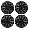 thumbnail image 2 of Car Wheel Rim Cap, Wheel Hub Cap Snap On Scratch Resistant Full  4 Pcs  for Any 15 Inches Steel Wheel, 2 of 7