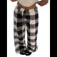 thumbnail image 1 of Pantalones de Pijama para Mujer, de Leopardo, Peludos, Estilo Y2K, de Cintura Alta, Bonitos. Cuadros L, 1 of 9