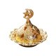 thumbnail image 1 of Quemador de Incienso Árabe mayimx Soporte de Vela Decorativo Incensario de Metal Portátil, 1 of 9