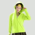 thumbnail image 5 of Aimik Women's Plus Size Outdoor Jacket Lightweight Breathable Uv-Protective Coat Summer Long Sleeve Hooded Casual Jacket, 5 of 6