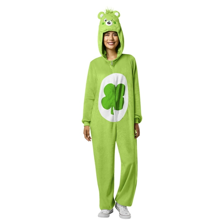 Care Bears Good Luck Bear Adult Onesie Care Bears Good Luck Bear Adult Onesie