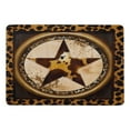thumbnail image 3 of Western Texas Star Vintage Style Stars On Wood Panel Print Rustic Carpet for Home Decoration Soft Comfy Rugs for Bedroom Room Living Room Bathroom Entrance Door Non-slip Comfort Mat 59"x71", 3 of 7