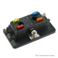 thumbnail image 2 of 4 Way Mini Blade Fuse Box Holder APM ATM 5A 10A 25A for Car Boat, 2 of 8