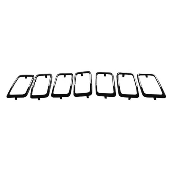 KAI New Standard Replacement Grille Trim Ring Set, Fits 2017-2021 Jeep Grand Cherokee