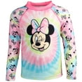 thumbnail image 4 of Disney Minnie Mouse Toddler Girls Rash Guard and Swim Shorts Set Infant to Big Kid, 4 of 5