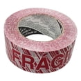 thumbnail image 3 of Cinta Empaque Leyenda Fragil Diagonal Letras Rojas 48mm x 150m 6 Piezas Navitek Fragil, 3 of 5