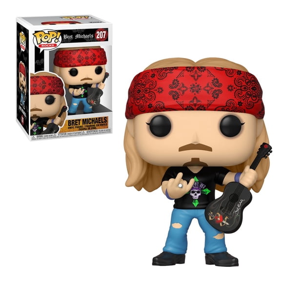 Bret Michaels - Funko Pop! Rocks #207 Funko Pop