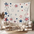 Visual Reference: 4Th Of July Stars Tapestry For Bedroom Wall Hanging Tapestry