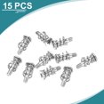 thumbnail image 3 of Uxcell GPU Spring Screws, 15pack M2x9mm 5.5mm Spring OD GPU Graphics Card Back Plate Heatsink Screws Computer Fan Fixed Screws, Silver, 3 of 6