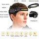 thumbnail image 2 of Led Headlamp, 230 Wide Beam Flashlight Headlight Ultra Bright Lightbar 0.2lb Lightweight Waterproof For Adultsoutdoor Camping, Running, Hiking, Hard H, 2 of 5