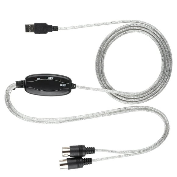 Music Editing Line,MIDI to USB Cable MID Ito USB Converter MIDIUSB Converter Best in its Class