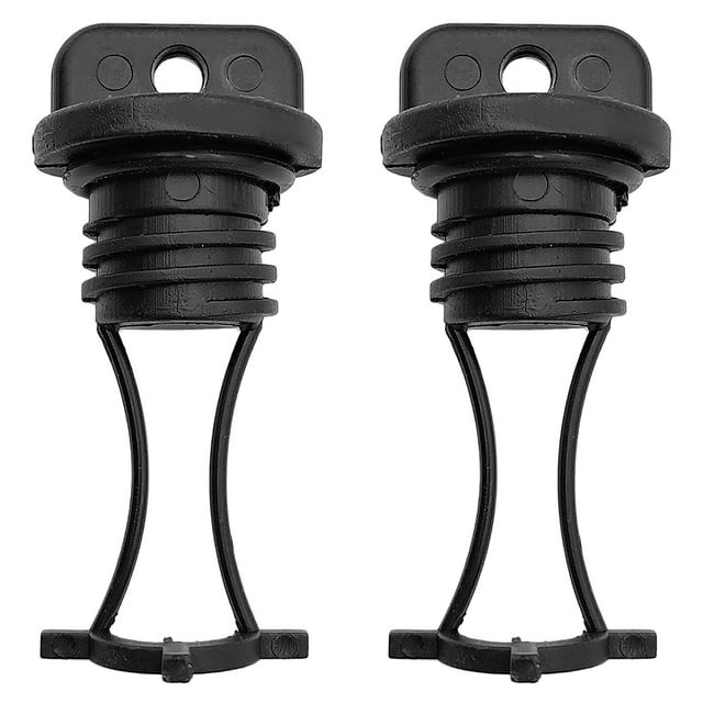 Plugs 2 PCS Kayak Drain Plugs Thread Hull Drain Suit Scupper Plug for Kayaks Canoes Boats