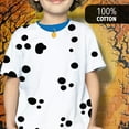 thumbnail image 3 of Halloween Dalmatian Costume Blue Collar All Over Youth T Shirt Multi YXL, 3 of 7